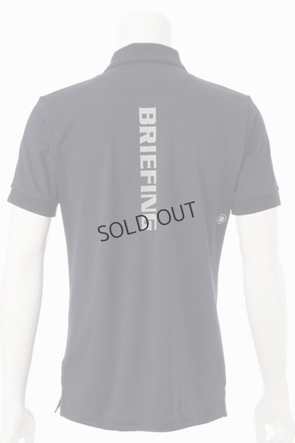 画像2: {SOLD}ブリーフィング ゴルフ BRIEFING 【KING SIZE 2XL~4XL】MENS TOUR POLO{-BDS} (2)