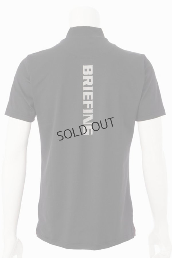 画像2: {SOLD}ブリーフィング ゴルフ BRIEFING 【KING SIZE 2XL~4XL】MENS TOUR HIGH NECK{-BDS} (2)