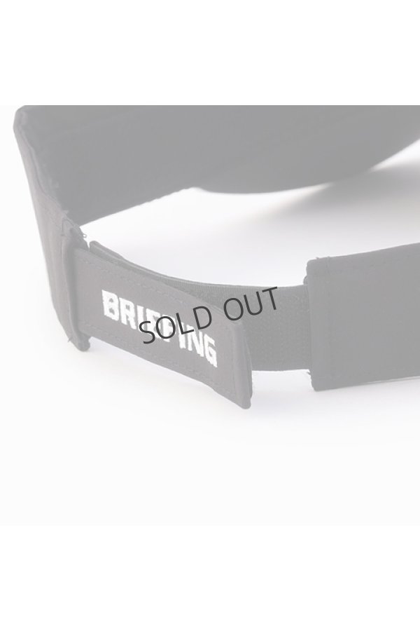 画像4: {SOLD}ブリーフィング ゴルフ BRIEFING MENS ROUND LOGO VISOR{-BDA} (4)