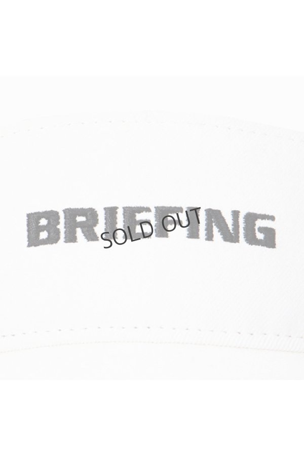 画像2: {SOLD}ブリーフィング ゴルフ BRIEFING MENS WASHED VISOR{-BDS} (2)
