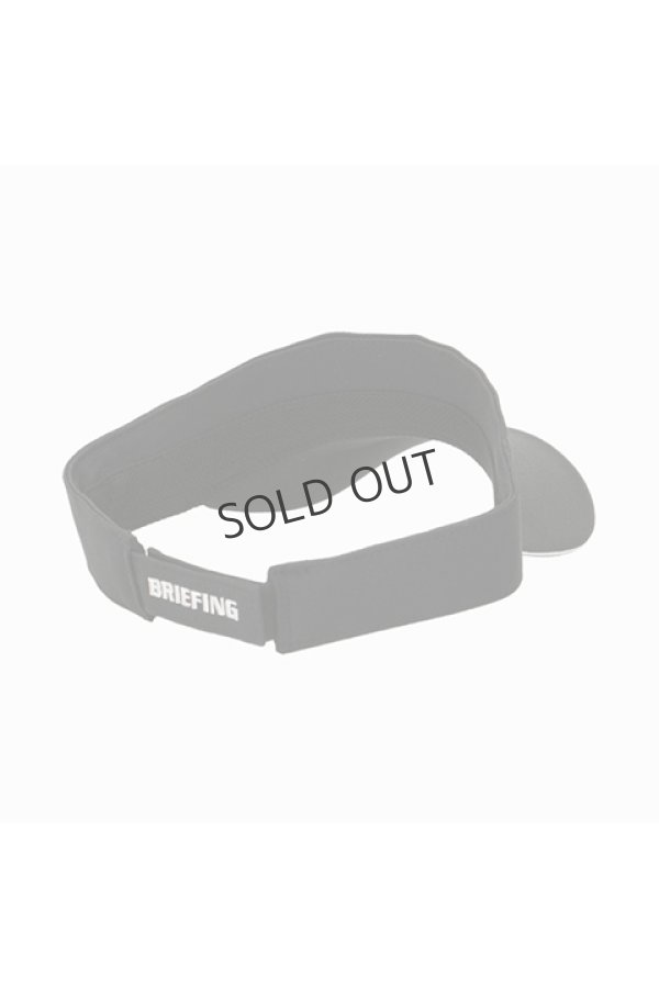 画像2: {SOLD}ブリーフィング ゴルフ BRIEFING MENS WASHED VISOR{-BDS} (2)