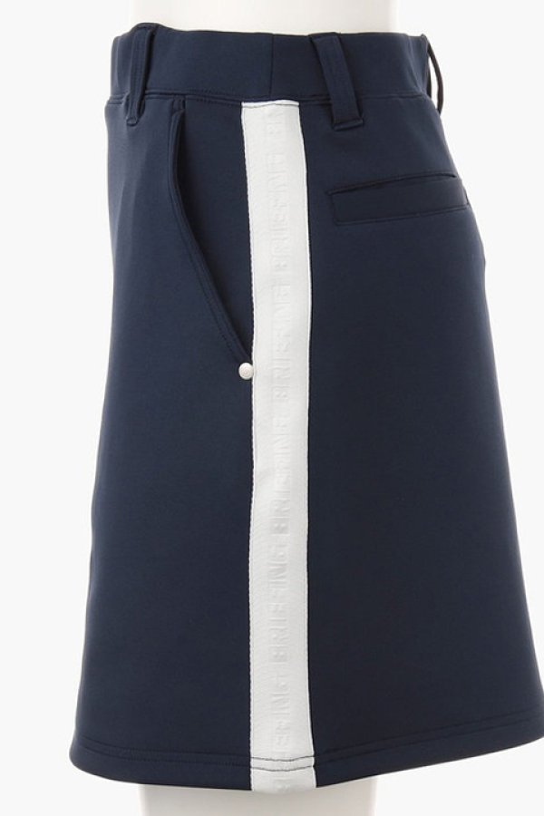 画像5: 【 30%OFF セール26,400円→18,480円】 ブリーフィング ゴルフ BRIEFING WOMENS SIDE LOGO LINE SKIRT{-BDS} (5)