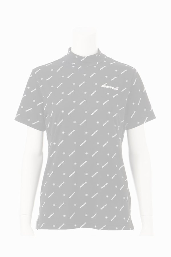 画像1:  {SOLD} ブリーフィング ゴルフ BRIEFING WOMENS MONOGRAM HIGH NECK{-BDS} (1)