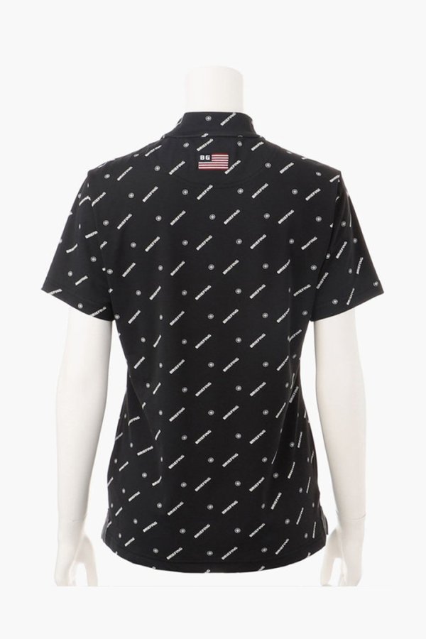 画像2: 【 30%OFF セール20,900円→14,630円】 ブリーフィング ゴルフ BRIEFING WOMENS MONOGRAM HIGH NECK{-BDS} (2)