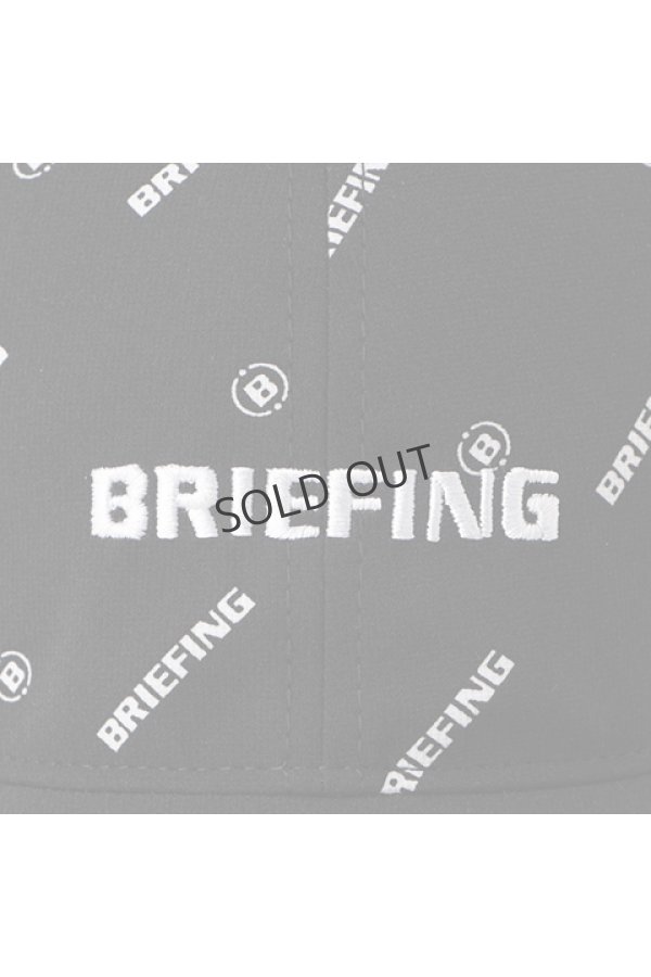 画像2: {SOLD} （レディース） ブリーフィング ゴルフ BRIEFING WOMENS MONOGRAM RIBBON CAP{-BDS} (2)