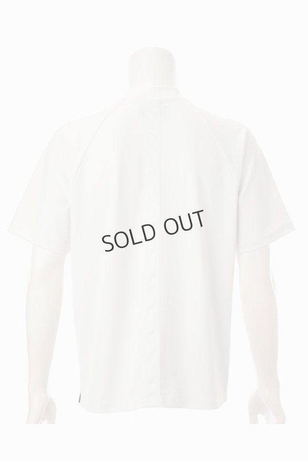 画像2: {SOLD}ブリーフィング ゴルフ BRIEFING MEN'S BACK LOGO LINE MOCK NECK(リラックスフィット){-BDA} (2)