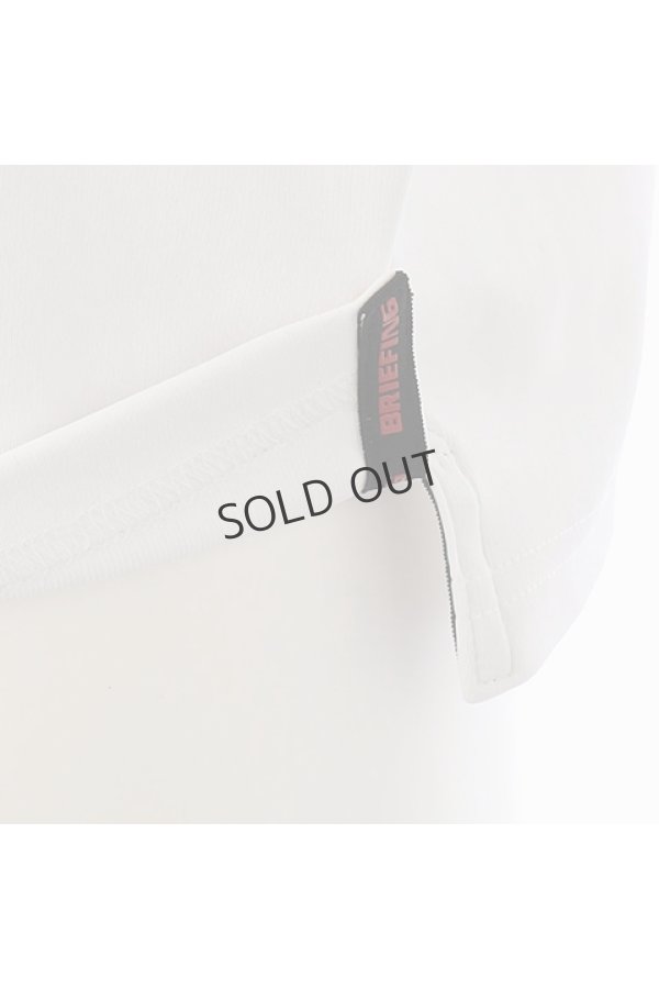 画像8: {SOLD}ブリーフィング ゴルフ BRIEFING MEN'S BACK LOGO LINE MOCK NECK(リラックスフィット){-BDA} (8)