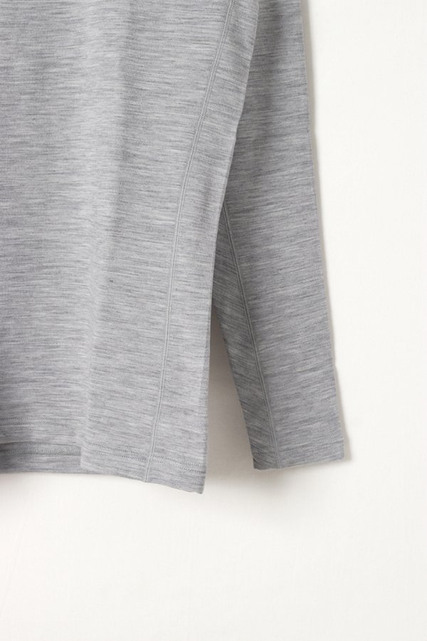 画像3: 【 30%OFF セール22,000円→15,400円】 ブリーフィング ゴルフ BRIEFING MEN'S WOOL UNDER SHIRT{-BDA} (3)