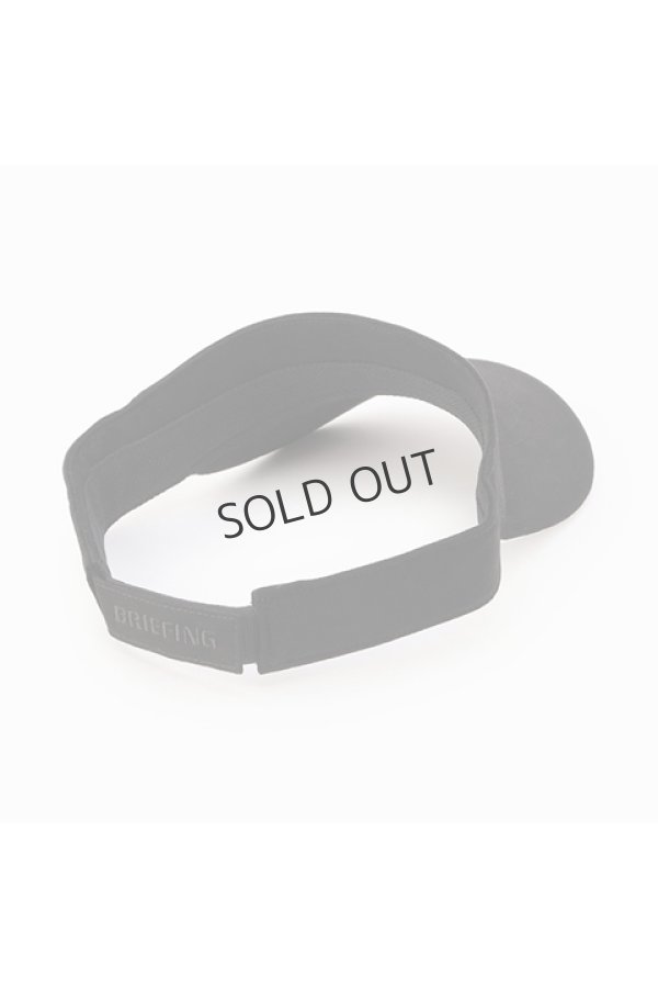 画像2: {SOLD}ブリーフィング ゴルフ BRIEFING MEN’S SUEDE VISOR{-BDA} (2)