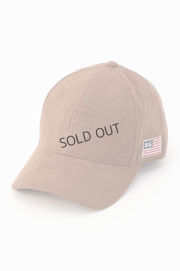画像1: ブリーフィング ゴルフ BRIEFING MEN'S SUEDE INITIAL CAP{-BDA} (1)