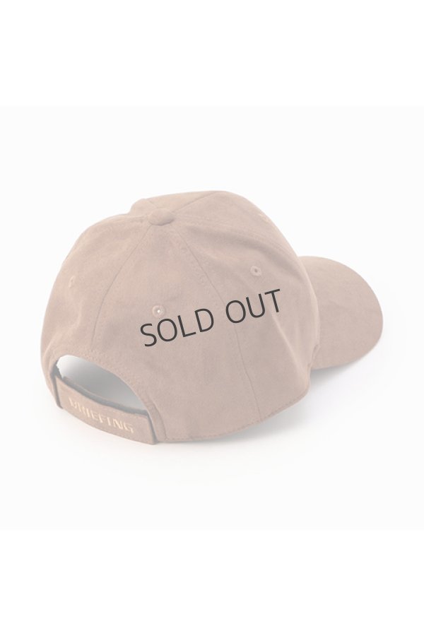 画像2: ブリーフィング ゴルフ BRIEFING MEN'S SUEDE INITIAL CAP{-BDA} (2)