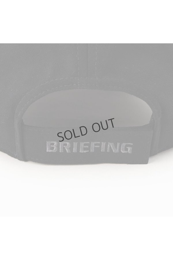 画像2: {SOLD}ブリーフィング ゴルフ BRIEFING MEN'S SUEDE INITIAL CAP{-BDA} (2)