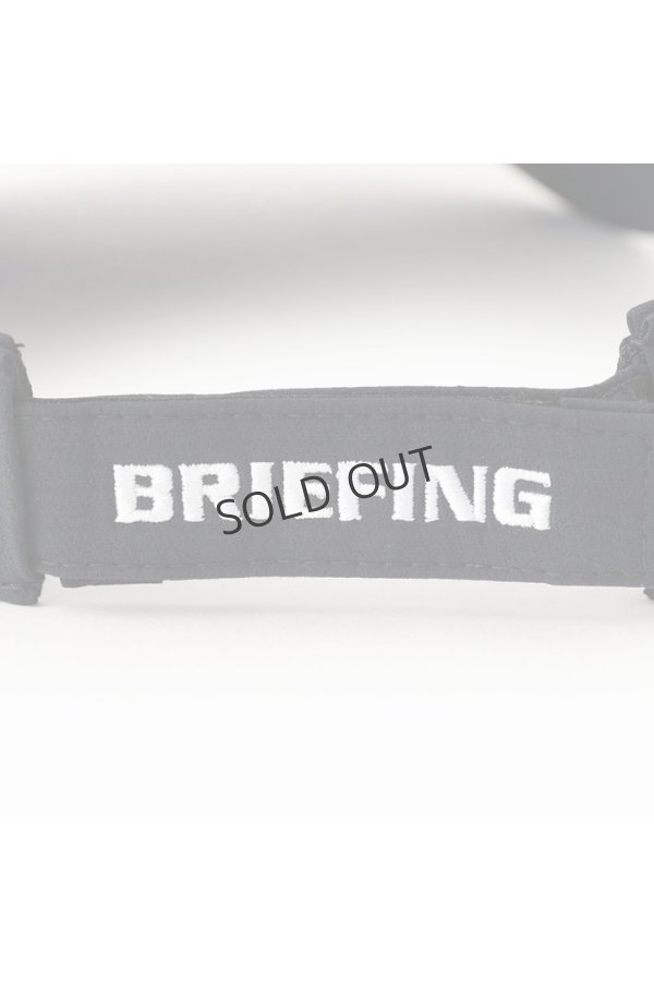 画像3: {SOLD}ブリーフィング ゴルフ BRIEFING MEN'S STORMFLEECE VISOR{-BDA} (3)