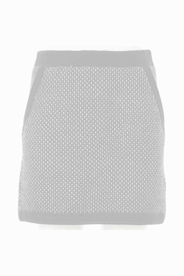 画像1:  {SOLD} ブリーフィング ゴルフ BRIEFING WOMEN'S MERINO WOOL LOGO KNIT SKIRT{-BDA} (1)