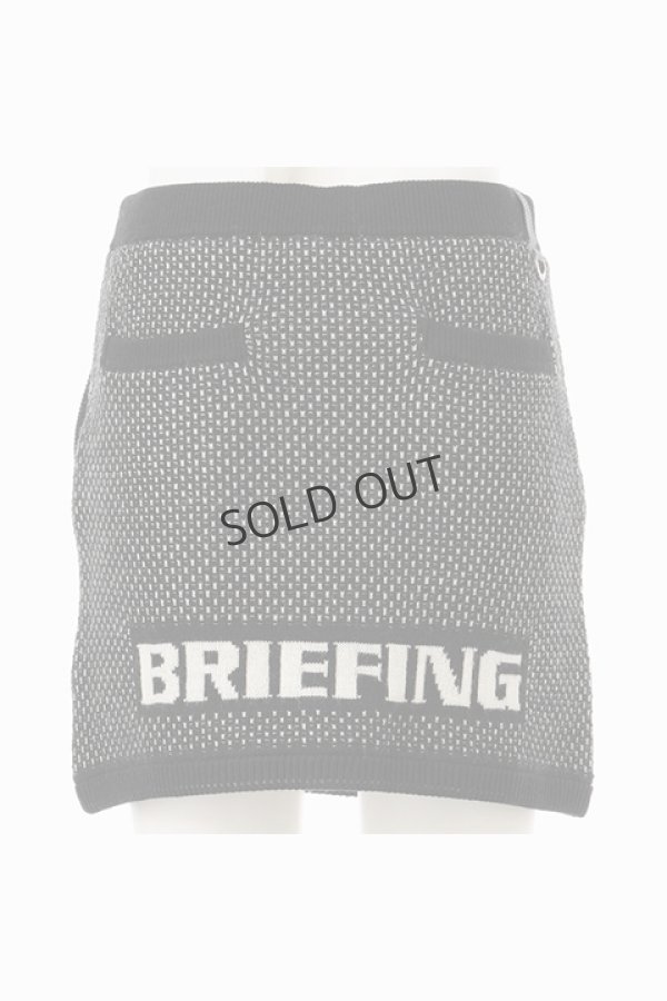 画像2: {SOLD}ブリーフィング ゴルフ BRIEFING WOMEN'S MERINO WOOL LOGO KNIT SKIRT{-BDA} (2)