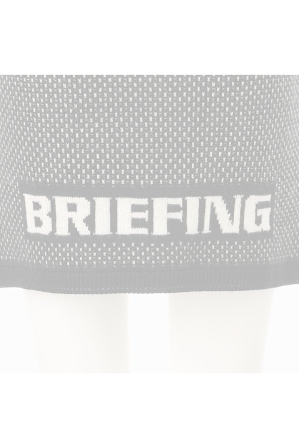 画像5:  {SOLD} ブリーフィング ゴルフ BRIEFING WOMEN'S MERINO WOOL LOGO KNIT SKIRT{-BDA} (5)