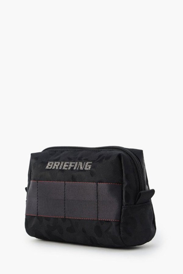 画像2: 【 10%OFF セール8,250円→7,425円】 ブリーフィング ゴルフ BRIEFING MK POUCH(Mサイズ) LEOPARD JQ{-BES} (2)