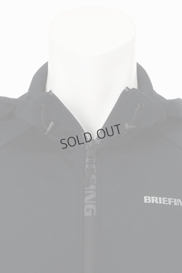 画像4: {SOLD}ブリーフィング ゴルフ BRIEFING MEN'S 3D LOGO PARKA{-BES} (4)