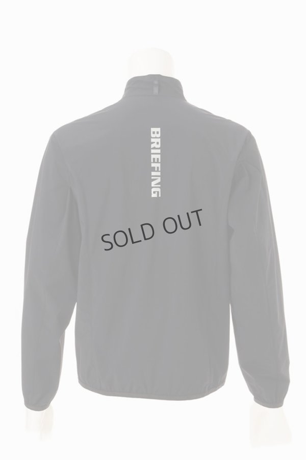 画像2: {SOLD}ブリーフィング ゴルフ BRIEFING MEN’S REFLECTIVE LOGO WIND BLOUSON{-BES} (2)