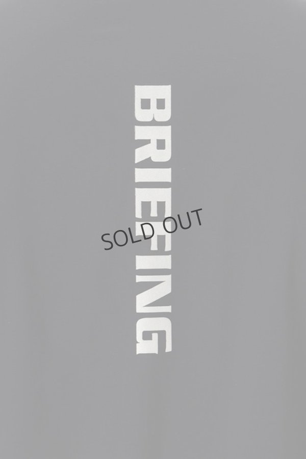 画像3: {SOLD}ブリーフィング ゴルフ BRIEFING MEN’S REFLECTIVE LOGO WIND BLOUSON{-BES} (3)