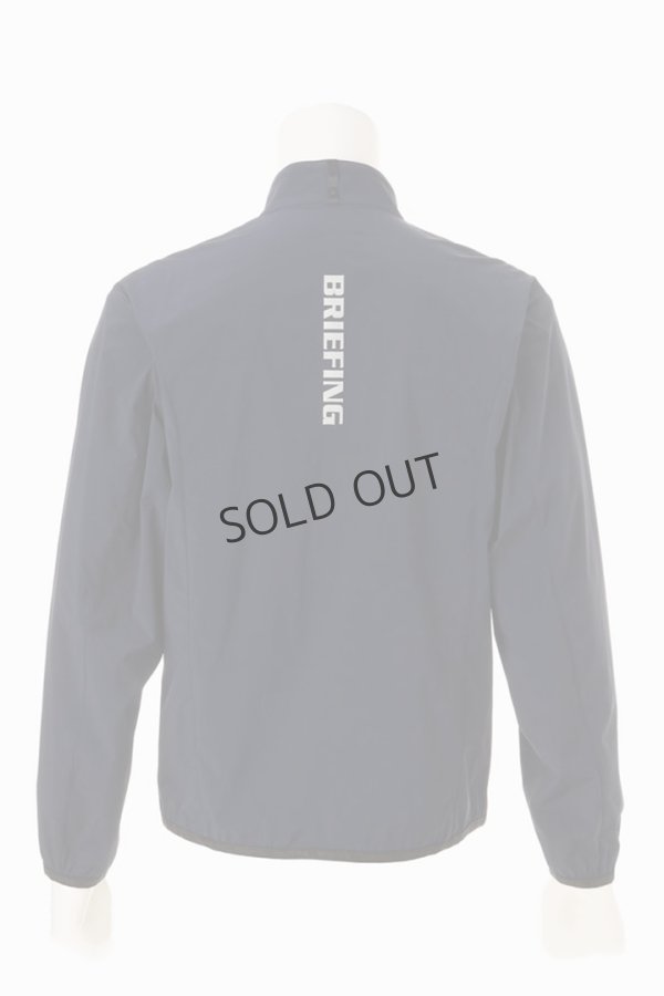 画像2: ブリーフィング ゴルフ BRIEFING MEN’S REFLECTIVE LOGO WIND BLOUSON{-BES} (2)