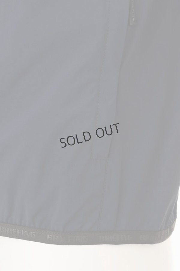 画像10: ブリーフィング ゴルフ BRIEFING MEN’S REFLECTIVE LOGO WIND BLOUSON{-BES} (10)