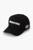 画像1: {SOLD}ブリーフィング ゴルフ BRIEFING MEN’S BASIC FRONT PANEL CAP{-BEA} (1)