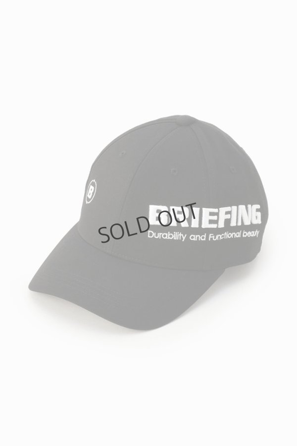 画像1: {SOLD}ブリーフィング ゴルフ BRIEFING MEN’S ROUND LOGO CAP{-BEA} (1)