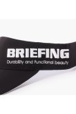 画像2: ブリーフィング ゴルフ BRIEFING MEN'S ROUND LOGO VISOR{-BEA} (2)