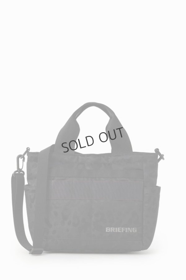 画像1: {SOLD}ブリーフィング ゴルフ BRIEFING 2WAY CART TOTE LEOPARD JQ{-BES} (1)