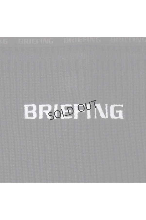 画像2: {SOLD}ブリーフィング ゴルフ BRIEFING KNIT NECK WARMER{-BEA} (2)