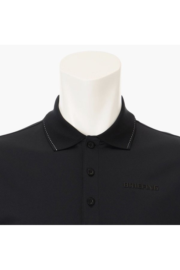 画像4: ブリーフィング ゴルフ BRIEFING MEN'S BG FLAG POLO{-BEA} (4)