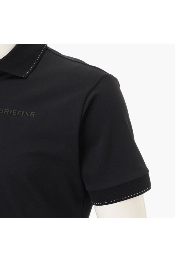 画像7: ブリーフィング ゴルフ BRIEFING MEN'S BG FLAG POLO{-BEA} (7)