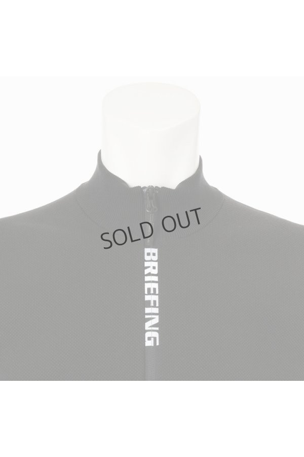 画像3: {SOLD}ブリーフィング ゴルフ BRIEFING MEN'S WR KNIT HALFZIP TOP{-BEA} (3)