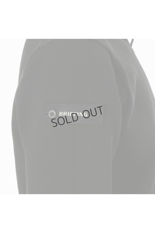 画像5: {SOLD}ブリーフィング ゴルフ BRIEFING MEN'S WR KNIT HALFZIP TOP{-BEA} (5)