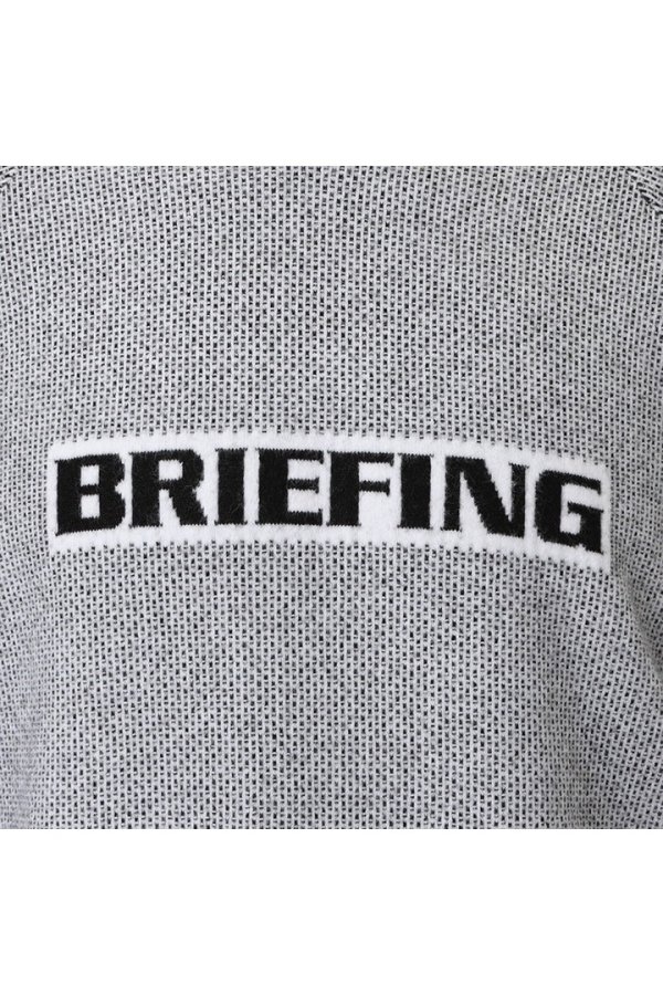 画像4: ブリーフィング ゴルフ BRIEFING MEN’S BIRDS EYE LOGO CREWNECK KNIT{-BEA} (4)