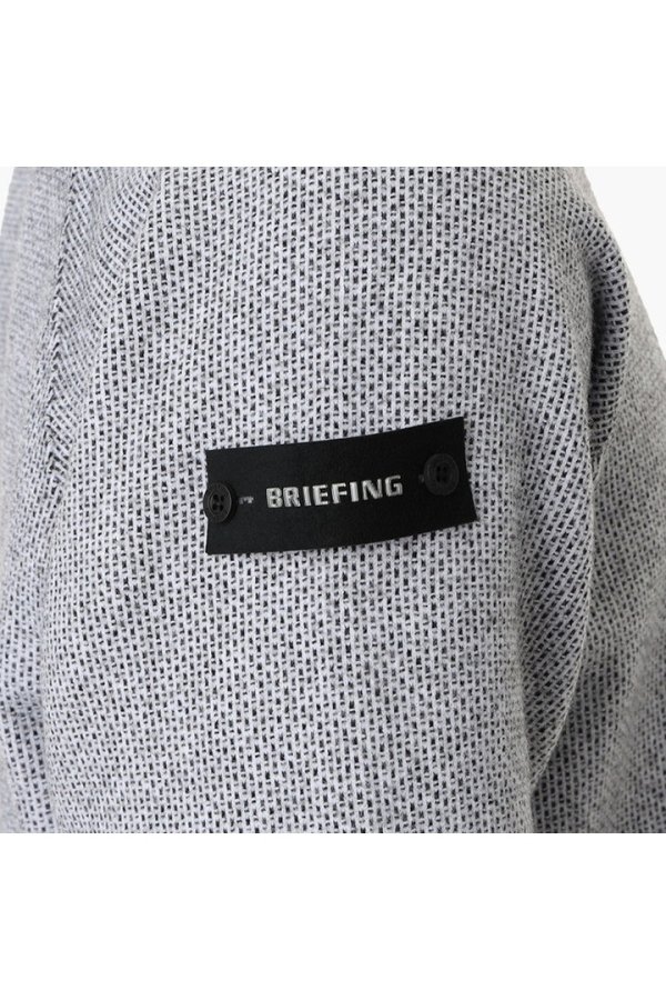 画像5: ブリーフィング ゴルフ BRIEFING MEN’S BIRDS EYE LOGO CREWNECK KNIT{-BEA} (5)