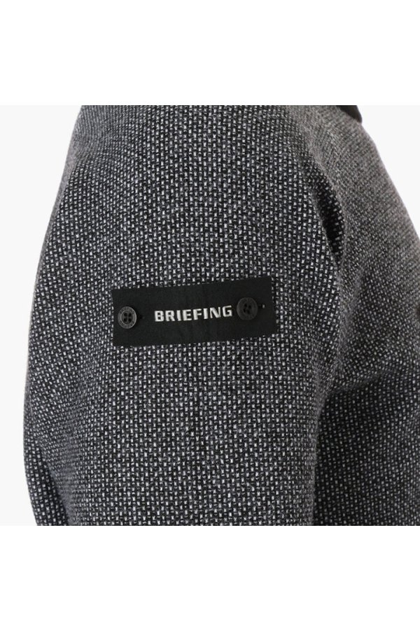 画像5: 【 10%OFF セール29,700円→26,730円】 ブリーフィング ゴルフ BRIEFING MEN’S BIRDS EYE LOGO CREWNECK KNIT{-BEA} (5)