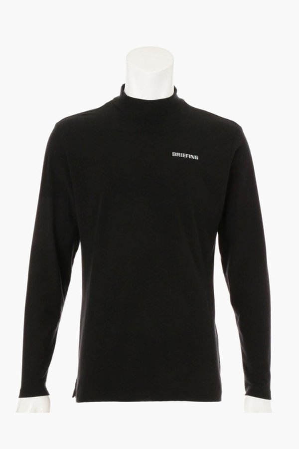 画像1: 【 10%OFF セール22,000円→19,800円】 ブリーフィング ゴルフ BRIEFING MEN’S STRETCH SUEDE LS HIGHNECK{-BEA} (1)