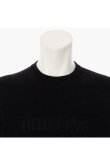 画像3: 【 20%OFF セール30,800円→24,640円】 ブリーフィング ゴルフ BRIEFING MEN’S MOLE YARN LOGO CREWNECK KNIT{-BEA} (3)