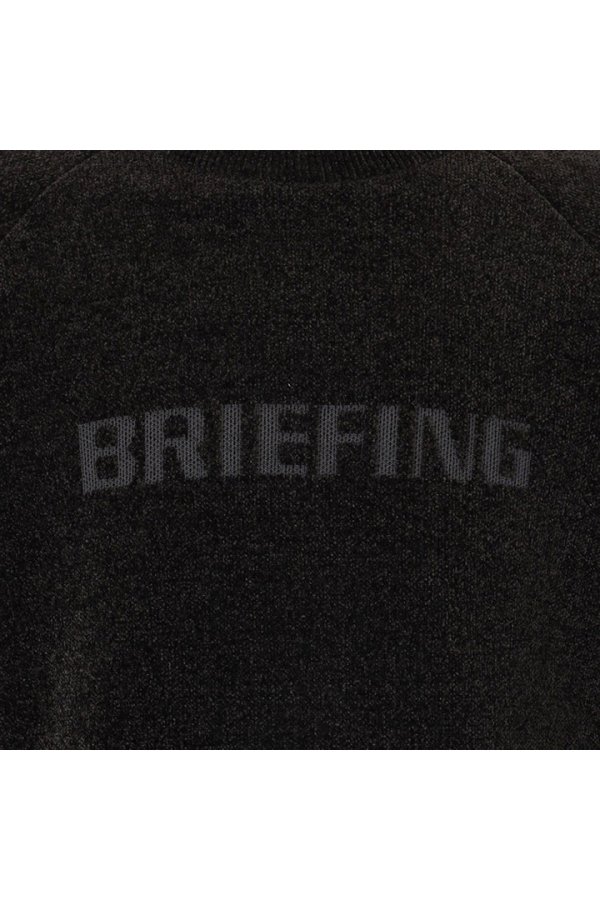 画像4: 【 20%OFF セール30,800円→24,640円】 ブリーフィング ゴルフ BRIEFING MEN’S MOLE YARN LOGO CREWNECK KNIT{-BEA} (4)