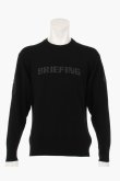 画像1: 【 20%OFF セール35,200円→28,160円】 ブリーフィング ゴルフ BRIEFING CE MEN'S MILITARY CREWNECK KNIT{-BEA} (1)