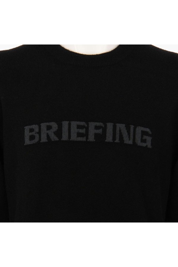 画像4: 【 20%OFF セール35,200円→28,160円】 ブリーフィング ゴルフ BRIEFING CE MEN'S MILITARY CREWNECK KNIT{-BEA} (4)