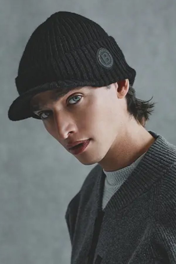 画像3: ブリーフィング ゴルフ BRIEFING CE MEN’S WR WOOL KNIT VISOR BEANIE{-BEA} (3)