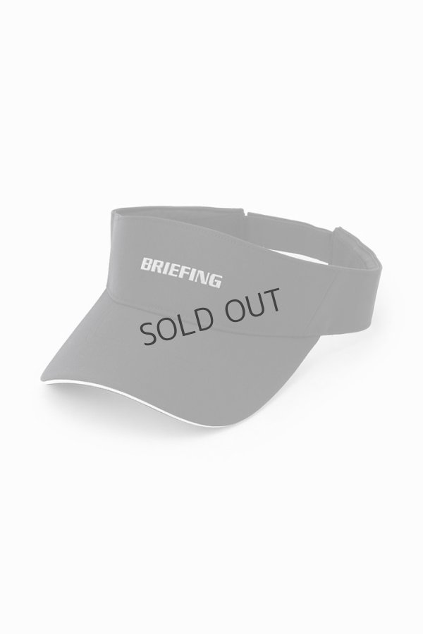 画像1: {SOLD}ブリーフィング ゴルフ BRIEFING MEN’S WR STRETCH VISOR{-BEA} (1)