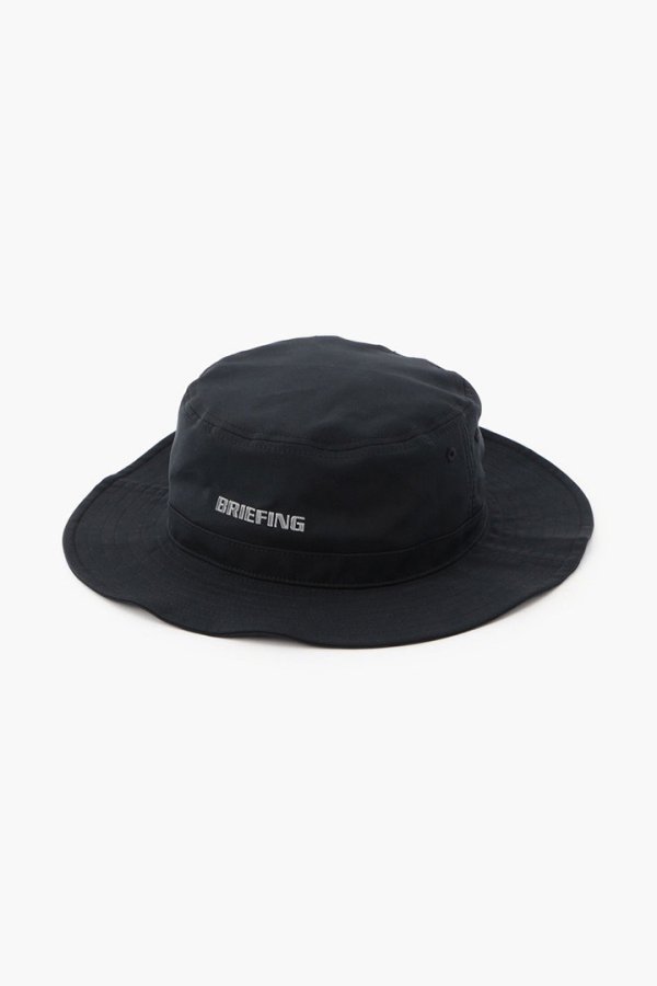 画像1: ブリーフィング ゴルフ BRIEFING MEN'S WR STRETCH WIDE HAT{-BEA} (1)