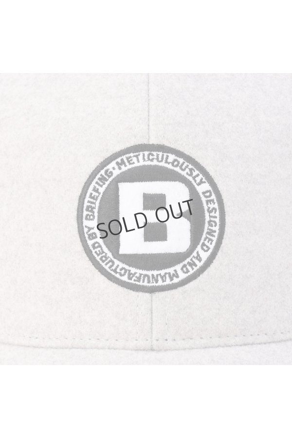 画像2: {SOLD}ブリーフィング ゴルフ BRIEFING MEN’S WOOLY CAP{-BEA} (2)