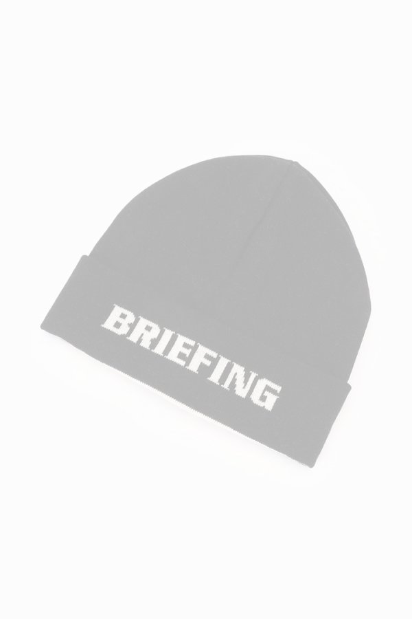 画像1:   ブリーフィング ゴルフ BRIEFING WR WOOL LOGO BEANIE{-BEA} (1)