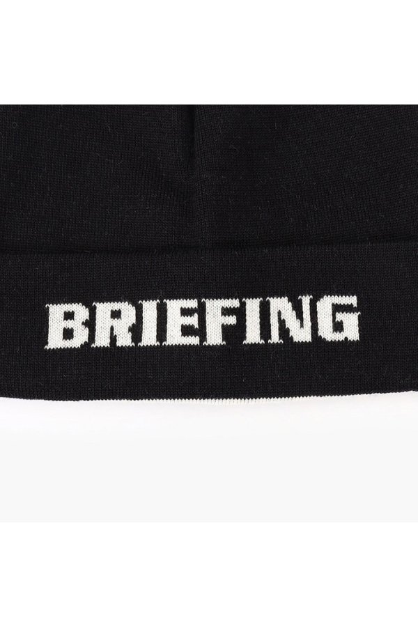 画像2: ブリーフィング ゴルフ BRIEFING WR WOOL LOGO BEANIE{-BEA} (2)