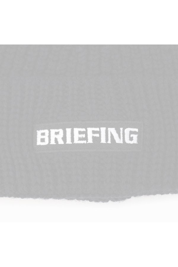 画像4:   ブリーフィング ゴルフ BRIEFING WR WOOL BEANIE{-BEA} (4)